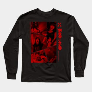 BAND-MAID PANEL (RED) Long Sleeve T-Shirt
